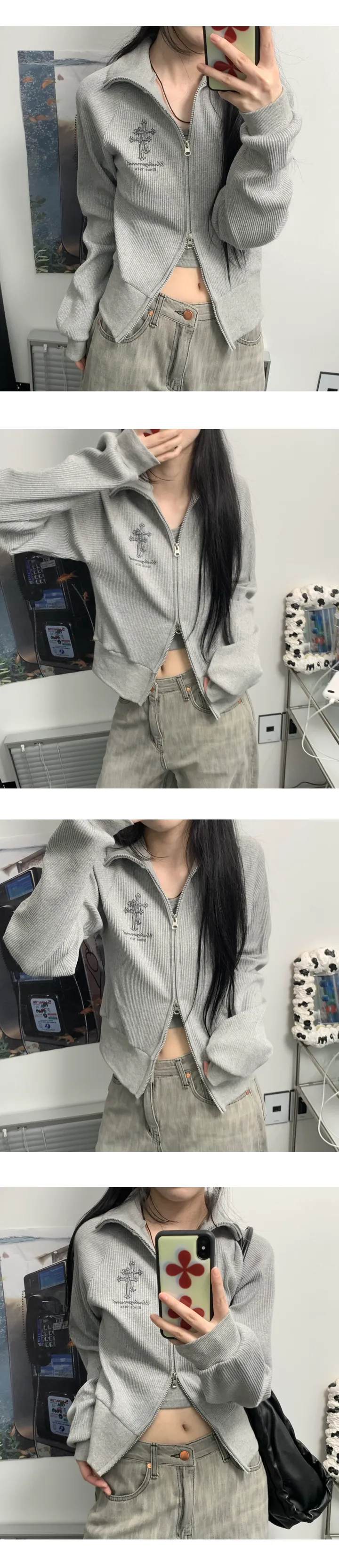 saint golgi zip-up (3color) 상세 이미지 23