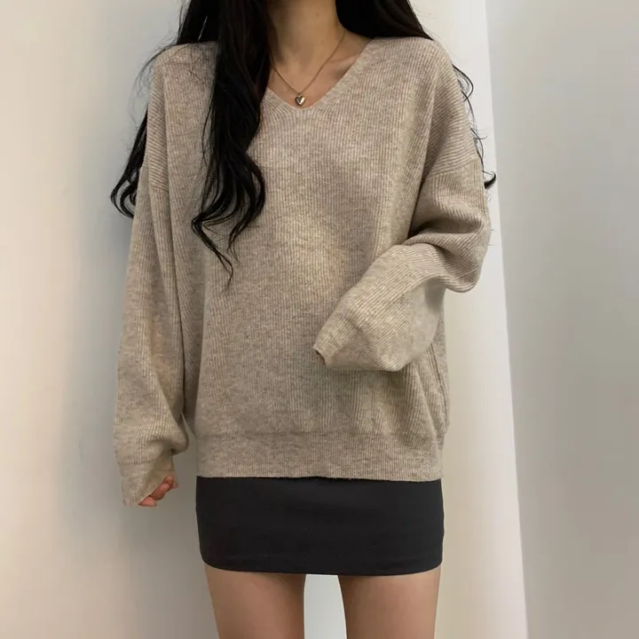 [재진행/울50%] 백화점 퀄리티! 박스 V넥 울니트;7col 상세 이미지 56