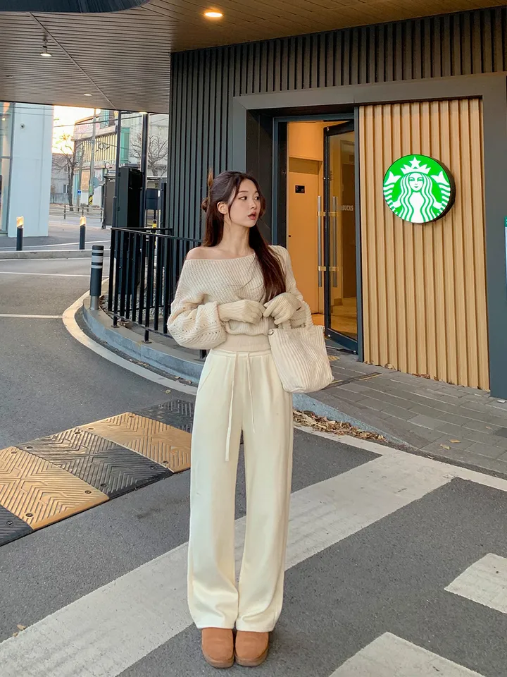 [완전강츄!!🧸한겨울까지쭉] 양털 뽀글이 롱 떡볶이 코트 더플 카라 오버핏 후리스 스웨이드 안감 부클 털 자켓 겨울 아우터 데일리 꾸안꾸 2COL 상세 이미지 49