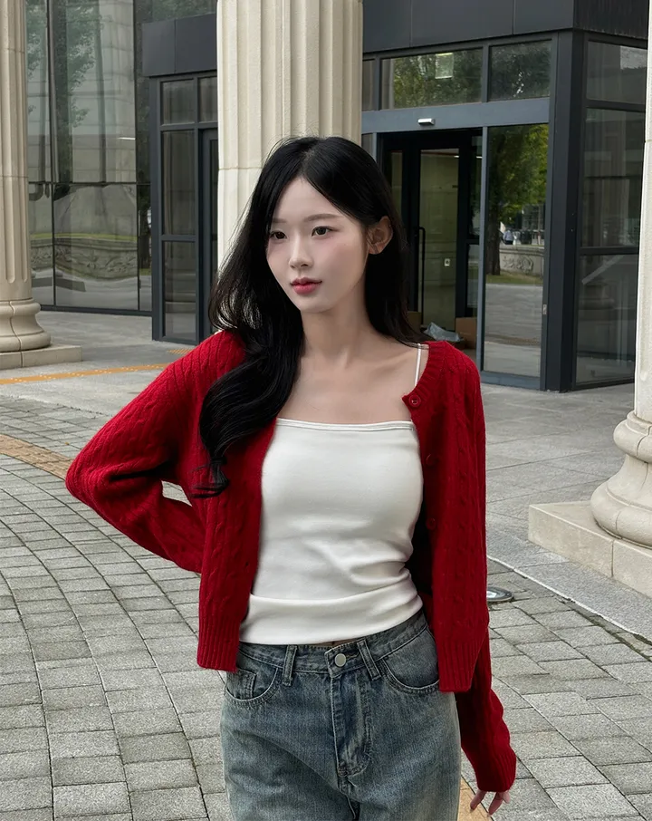 [군살제로/기장선택] 뎁트 워싱 와이드핏 데님 팬츠 1color 상세 이미지 4
