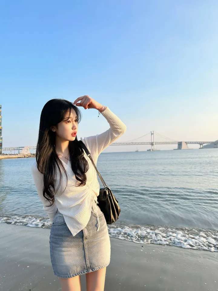 [봄코디🤍여리핏]🌸골지 포인트nt -3color 상세 이미지 7