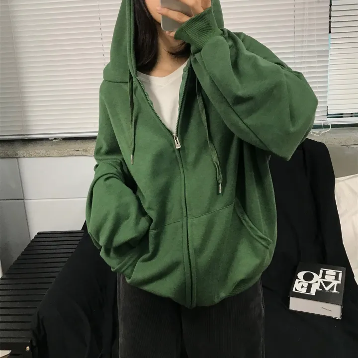 (1+1/교복템)당일출고🚛Avocado basic over two way zip- up - 7color 상세 이미지 10