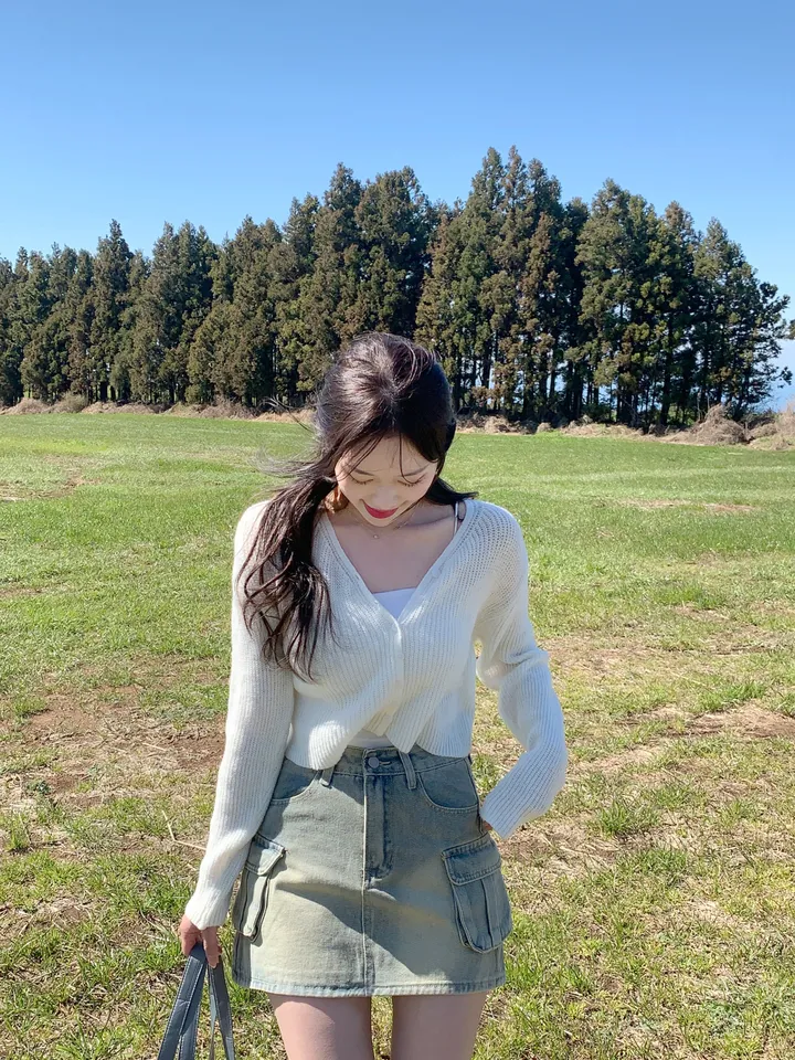 [MADE][봄필수템💕/벚꽃룩/데이트룩🎀] 로제 스프링 하찌 가디건 (7color) 상세 이미지 56