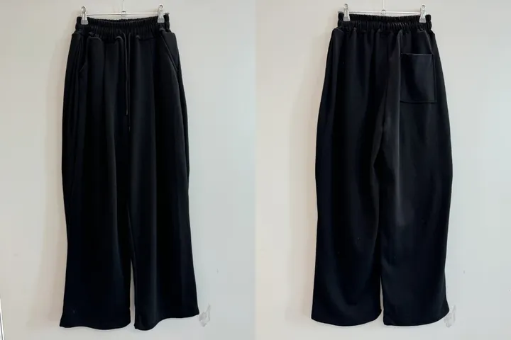 ❤️‍🔥기모선택│업그레이드 ver.│누적판매1,000 돌파 기념│4size!❤️‍🔥[UNISEX/기획특가]사이드 폴드 핀턱 스트링 루즈 와이드 벌룬 트레이닝 팬츠(2color) 상세 이미지 90