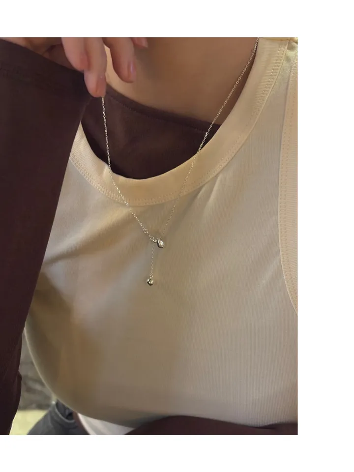 [silver 925] polka dot necklace 상세 이미지 13