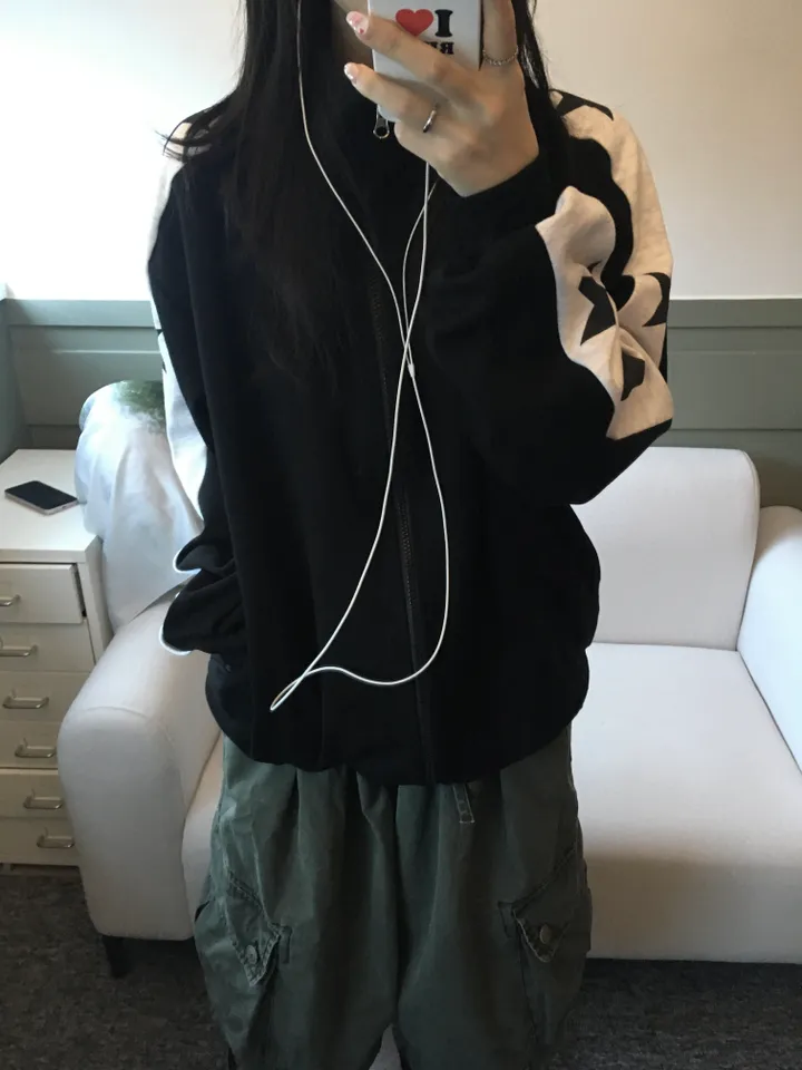 Hosi star printing Hood zip-up 호시 별 프린팅 후드집업 3color 상세 이미지 27