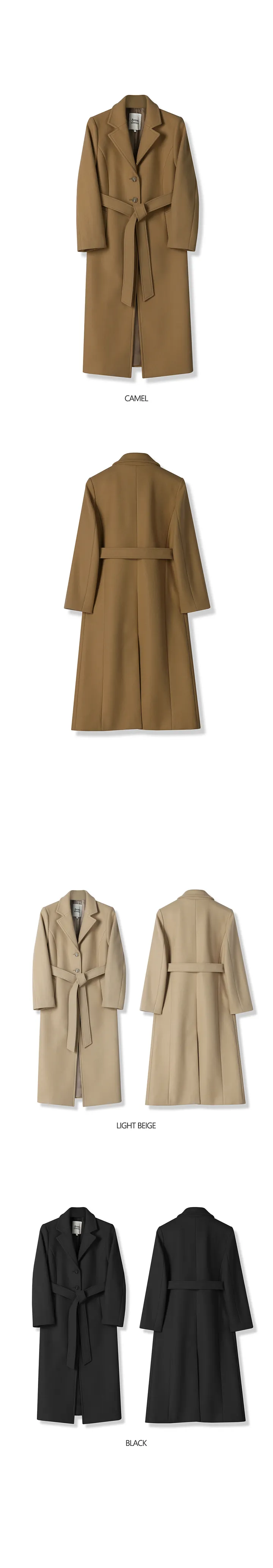 Amelia Classic Single Coat - 3COL 상세 이미지 6