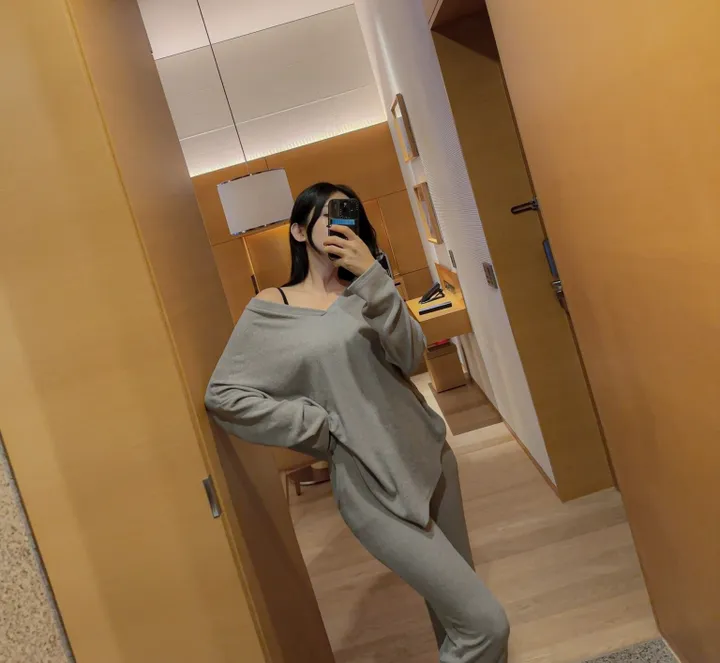 [Made /단품구매가능 /세트3000원할인] 촉촉 촤르르 연유 라떼 트레이닝 세트 여리핏 꾸안꾸 퀄보장 데일리set 핏보장 봄 신상 상세 이미지 121