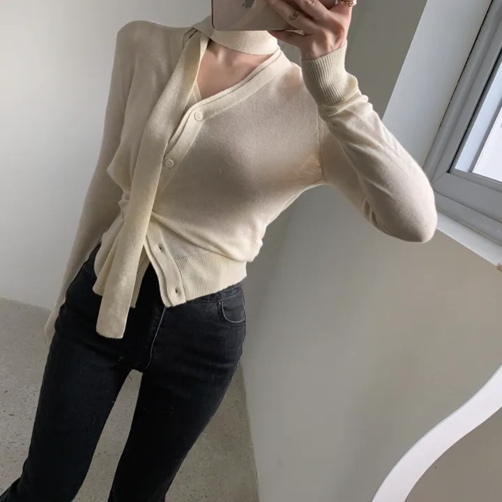 타이SET 랩 가디건 상세 이미지 5