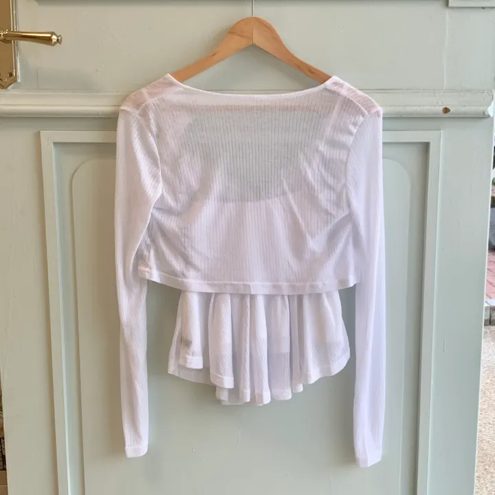 청순여신룩🪽[찰랑-여리핏/*set] lovin’ ribbon tie shirring sleeveless cardigan set | 러빈 리본 타이 셔링 나시 가디건 세트 상세 이미지 15