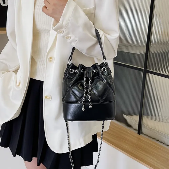 [당일출고🚀]묶음할인 3way 데일리 퀄팅 미니 복조리백 데일리 룩, 데이트, 여행, 학생, 직장인 패션백 상세 이미지 17