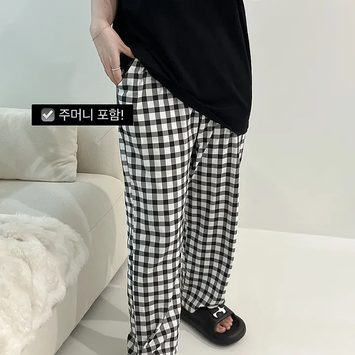 🖤[당일출고/남녀공용]🖤 고양이 캣 빅사이즈 박시핏 루즈핏 오버핏 박시티 반팔 티 티셔츠 여름 면티 커플티 커플룩 커플 커플잠옷 순면 잠옷 파자마 상하세트 체크바지 프리미엄 무 상세 이미지 11