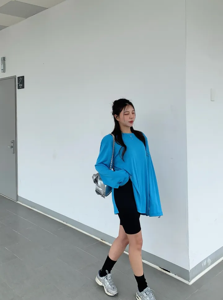 (옆구리찡김X/Y존부각X/운동복가능) 매끄니 5부 레깅스 상세 이미지 7
