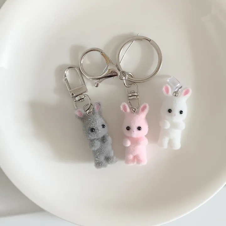 [🐻🐰🐱] 귀여운 아기 토끼 곰돌이 곰 고양이 키링 상세 이미지 10