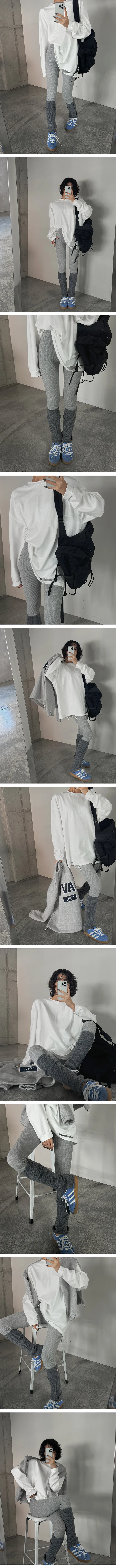 [오늘출발 차콜, 그레이] 슬림골지스판레깅스-leggings 상세 이미지 3