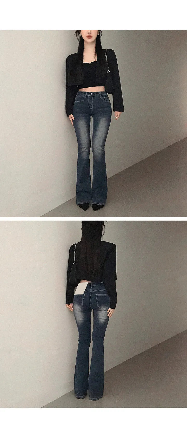 [🔥최저가🔥/완전깔끔한핏!!] 마티네 노카라 간절기 미니 크롭 자켓 봄자켓 봄아우터 봄옷 봄신상 상세 이미지 7