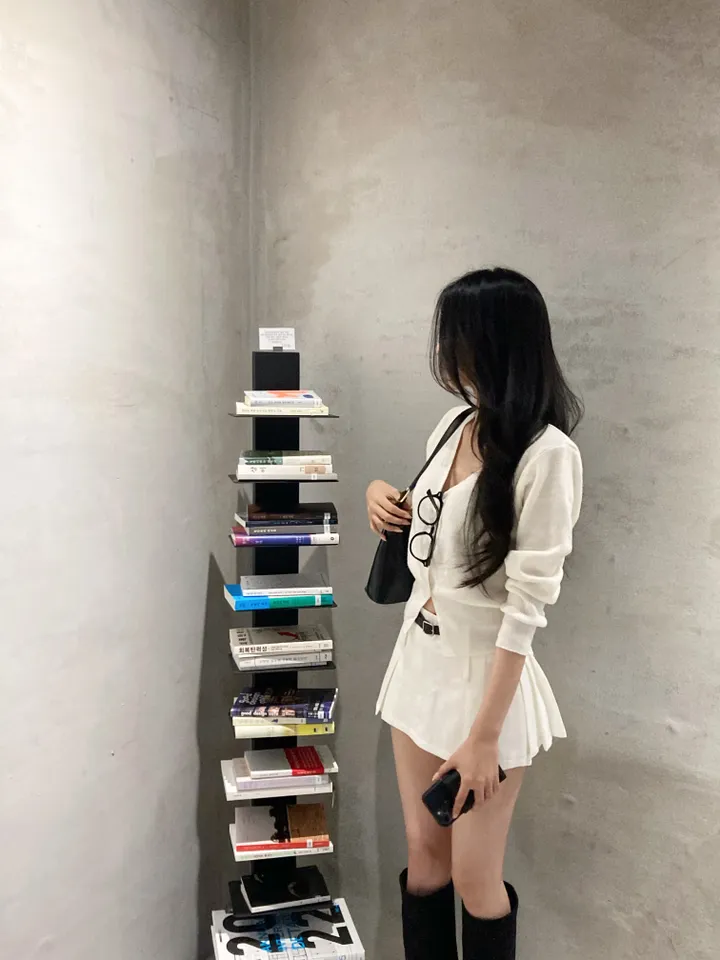 [단독*에이블리f/w신상/모델극찬/기본템정석*]심플베이직데일리니트가디건 -5color(아이보리,연브라운,블랙,연그레이,진그레이) 상세 이미지 6