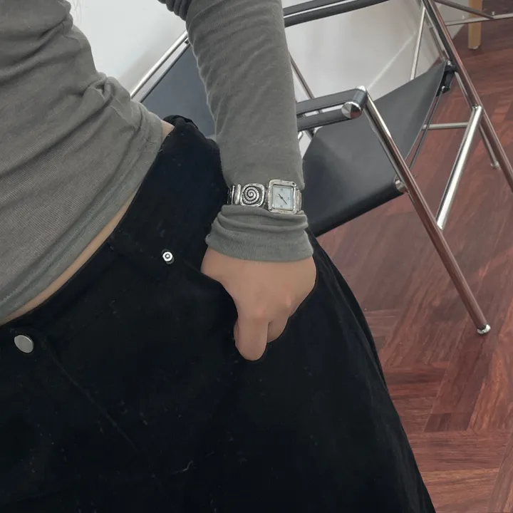 Antique Square Simbol Watch 상세 이미지 6