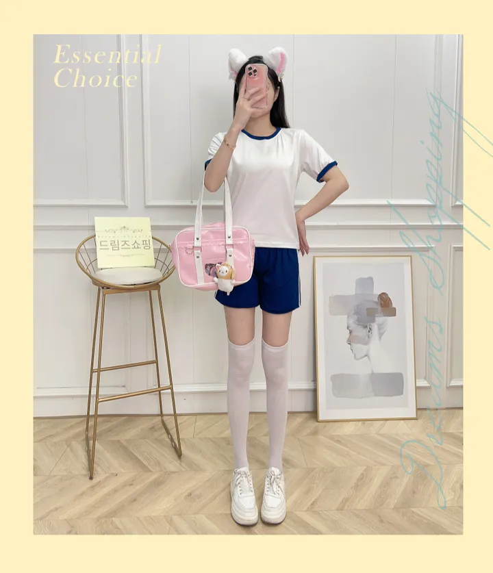 핫스윗 부르마 일본 여고생 체육복 의상 상세 이미지 5