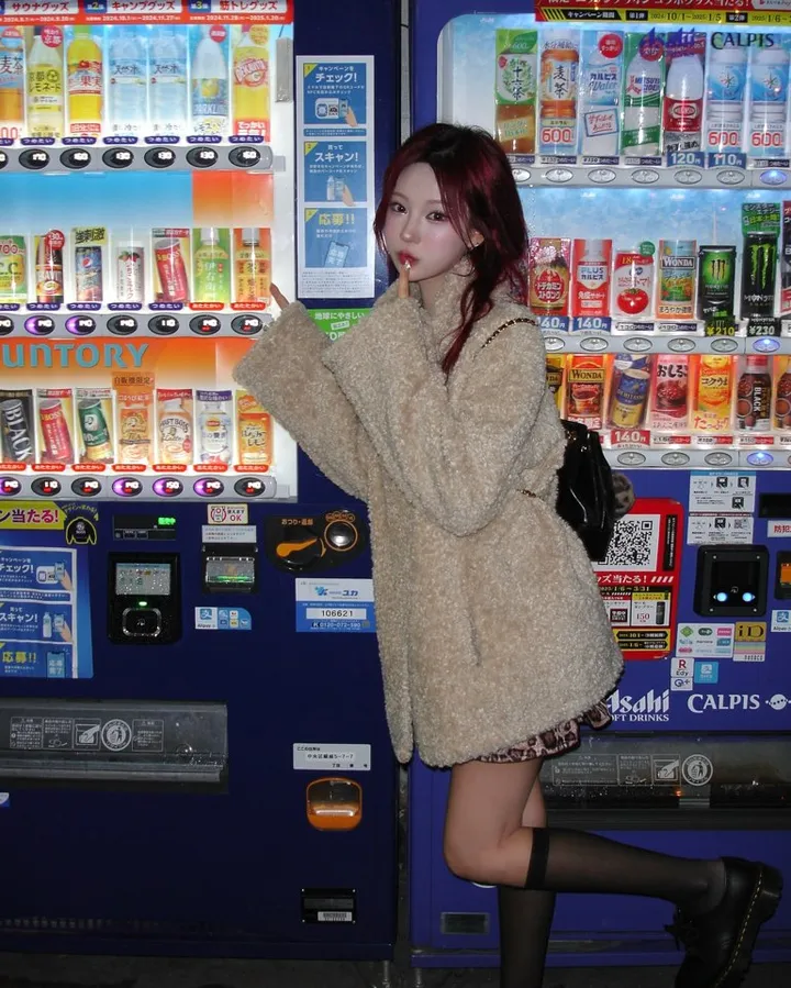 ❄️당일출발/1장/포비 양털 오버 하프 스웨이드 코트 퍼자켓 상세 이미지 7