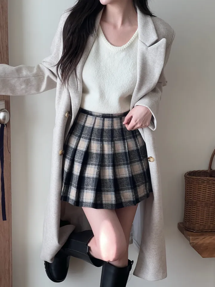 [핏보장/백화점퀄리티 베이직 슬림핏 롱코트 2color 상세 이미지 12