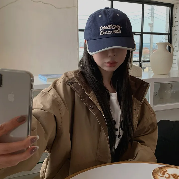 [봄야상💌] 마린 남녀공용 오버핏 배색 워크 야상 자켓 - Jk 상세 이미지 21
