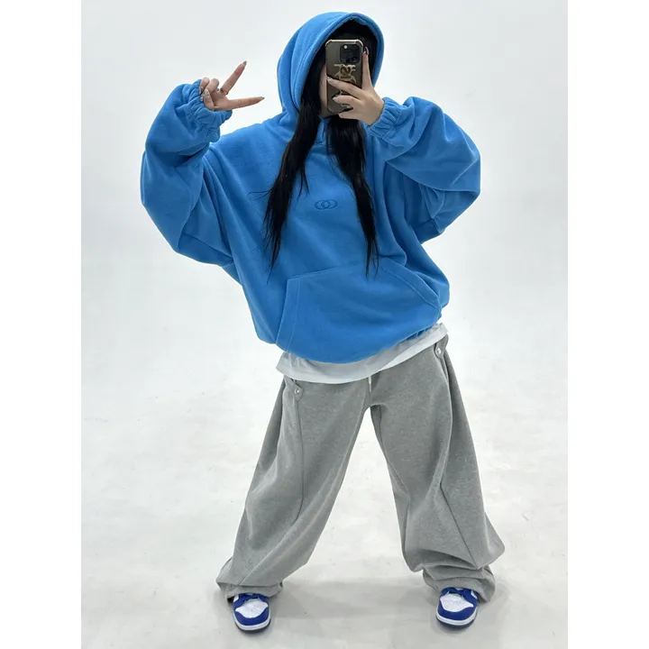 기모선택❤️[UNISEX/소장추천!/6color!]데이유 비죠 스냅 버튼 포인트 루즈 와이드 벌룬 트레이닝 팬츠(3-5일 여유주문) 상세 이미지 78