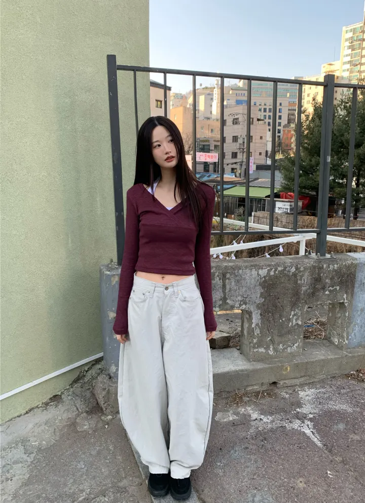 카디건 모델 착용 이미지-S1L21