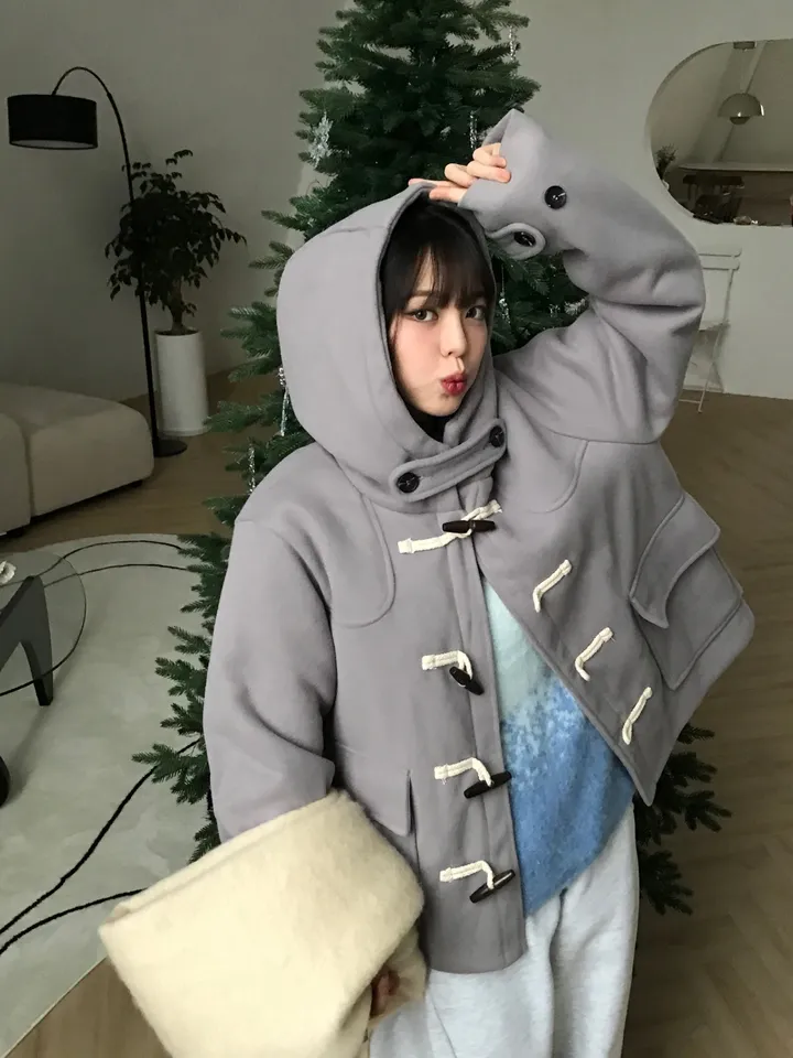 Pleasure duffle short coat 플레저 더플 숏 떡볶이 코트 상세 이미지 15
