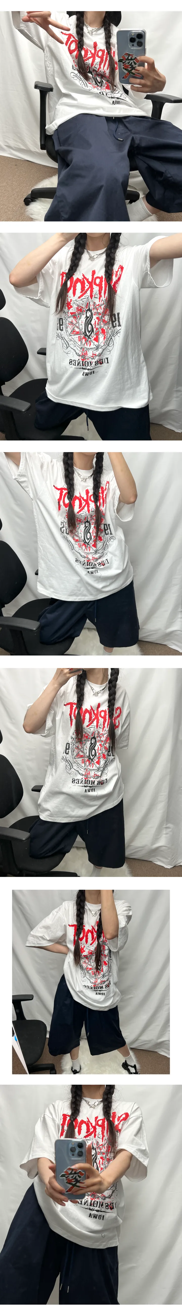 slipnot punk T 상세 이미지 9