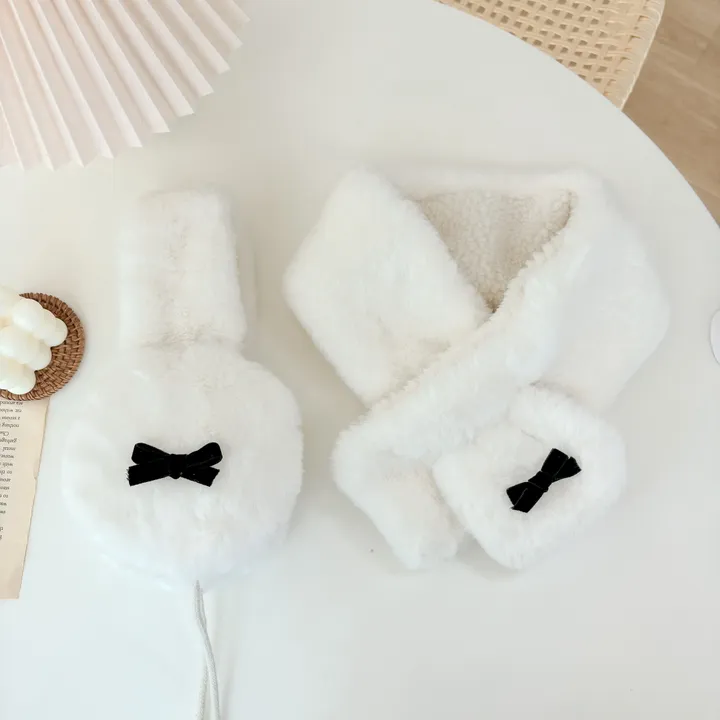 얼굴작아보여요🐑자체제작 스키장 모자 썰매장 양면착용 3컬러 귀도리 목도리 세트 머플러 귀마개 빅사이즈 겨울 포근 몽글몽글/ 상세 이미지 34