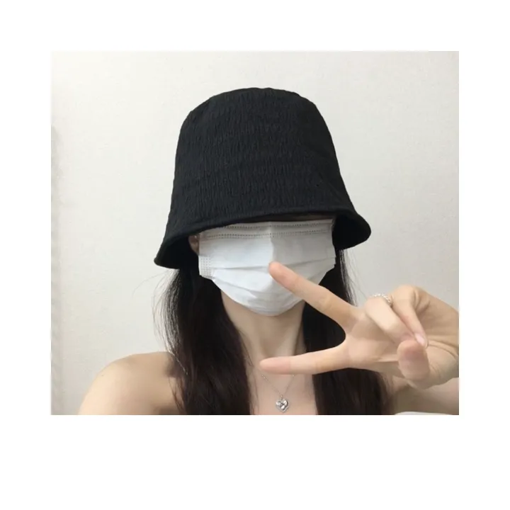 [추가할인/당일출고] 보라빛 주름 벙거지 - 고퀄리티 빅사이즈 연예인핏 데일리 봄 여름 가을 신상 버킷햇 여자 상세 이미지 32