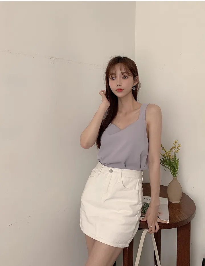 [44-120] [4만1천장 돌파♥] 데이픈 블라우스 나시(기본/크롭) 상세 이미지 137