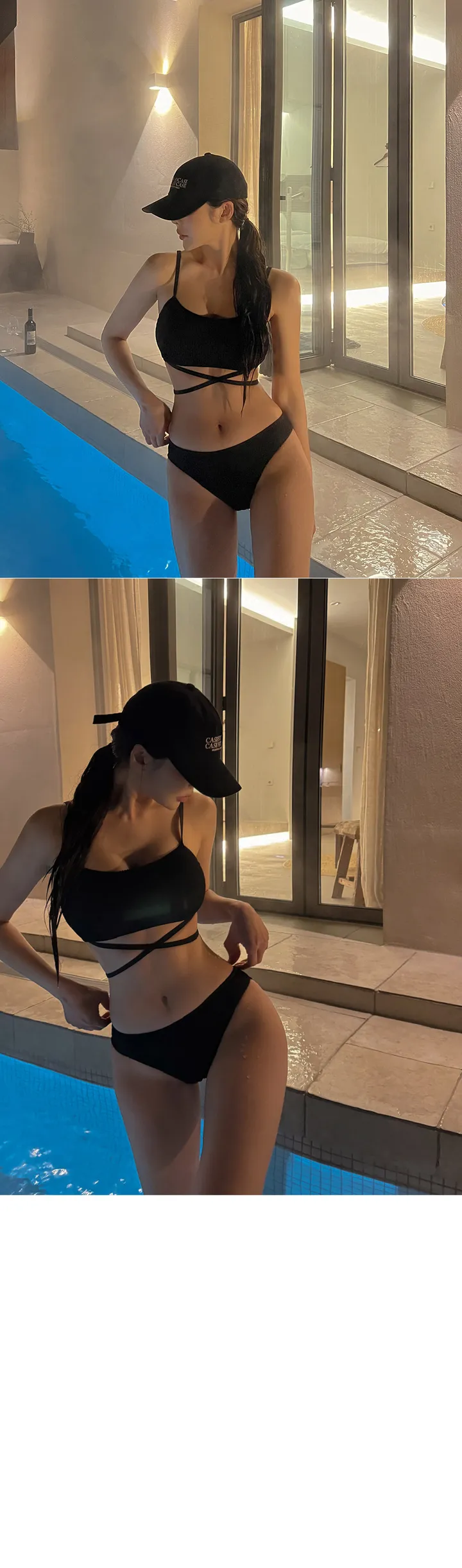 [섹시핏] 도웰 스트랩 비키니 상세 이미지 6