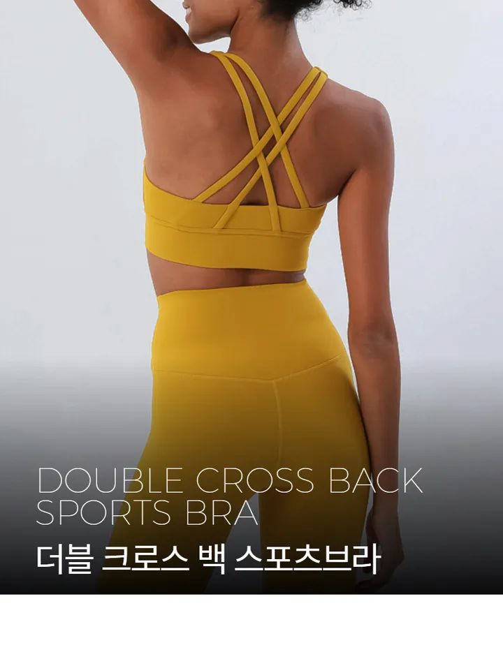 바리핏 요가브라탑 스포츠브라 X백 브라탑 상세 이미지 1