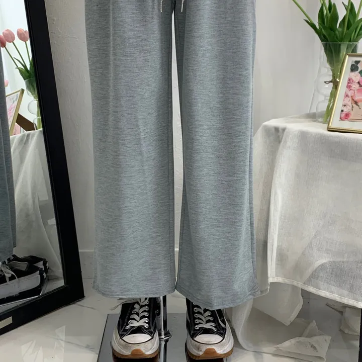 1+1 데일리 쭈리 일자 와이드핏 트레이닝팬츠 [3컬러] 상세 이미지 29