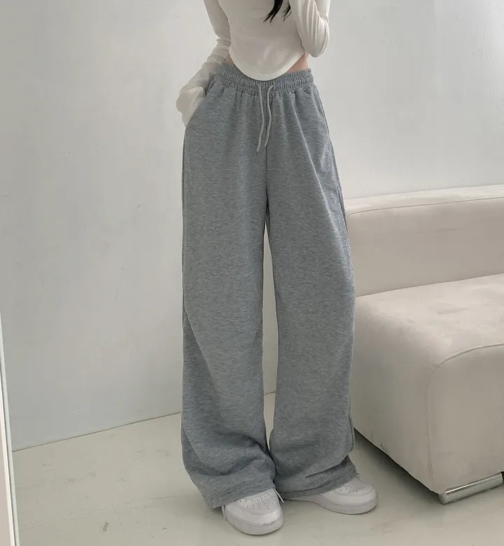 묶음할인💌[숏&롱/L사이즈까지ෆ/데일리팬츠]오엔 와이드핏 롱 트레이닝 밴딩 팬츠 3colors 상세 이미지 35