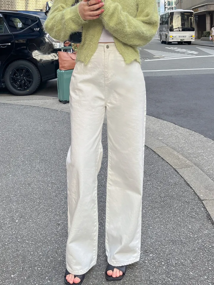 [여리루즈핏💚실물보장!] 솔잎 모헤어 브이넥 단추 레이어드 세미 크롭 니트 가디건 투버튼 앙고라 볼레로 봄 아우터 4COL 상세 이미지 20