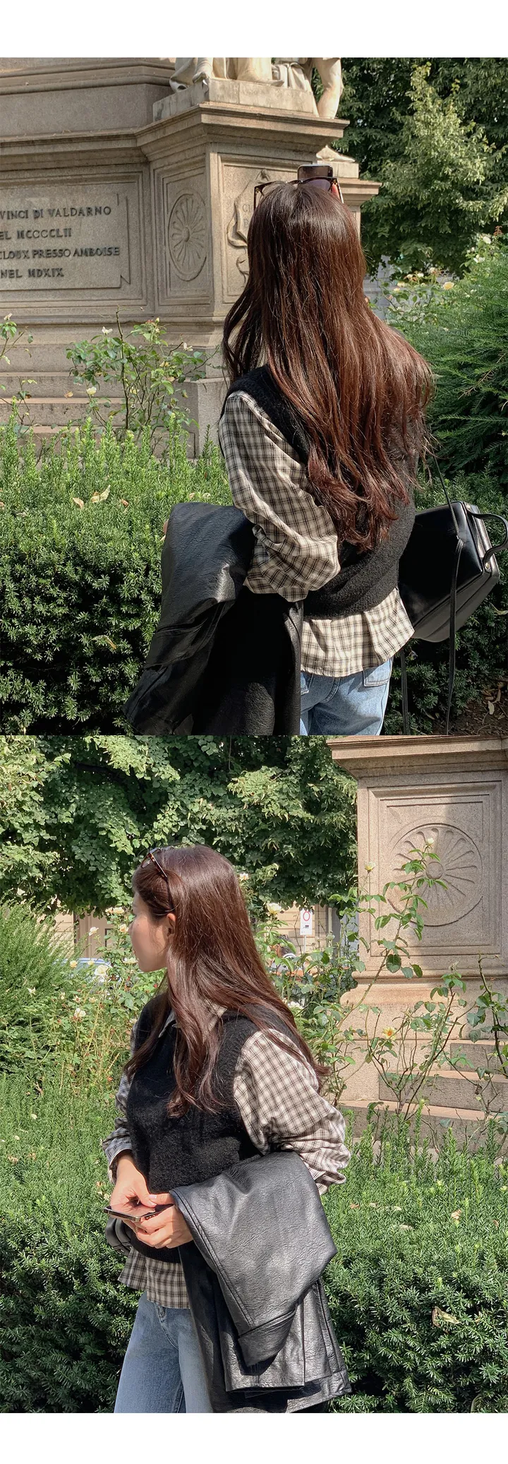 [자체제작/오늘출발/1만장돌파!]#봄🌷 바텐 오버핏 하프 레더 자켓 (데일리룩/개강룩/봄아우터/봄자켓/레더자켓/가죽자켓/루즈핏) 상세 이미지 138