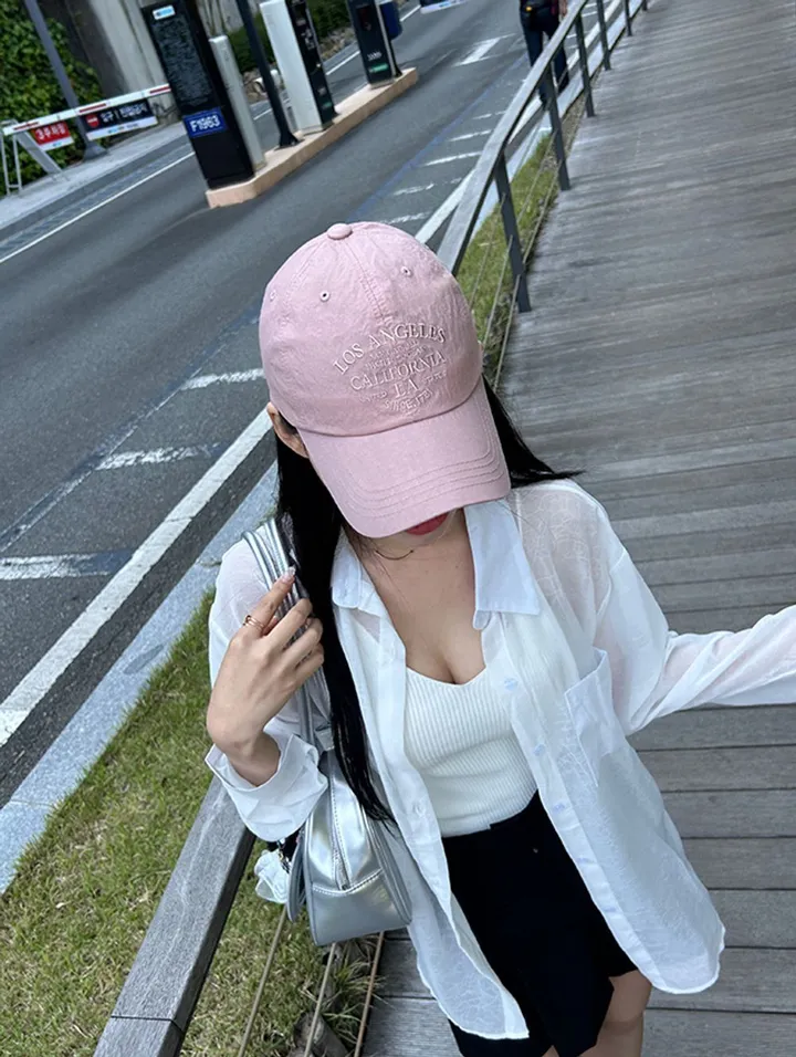 [묶음할인]여름 LA캡 나일론 바스락 데일리 물놀이 운동 볼캡 모자 5COLOR 5시이전 주문시 당일출고 가능! [KIT 바스락 볼캡 추가] 상세 이미지 19