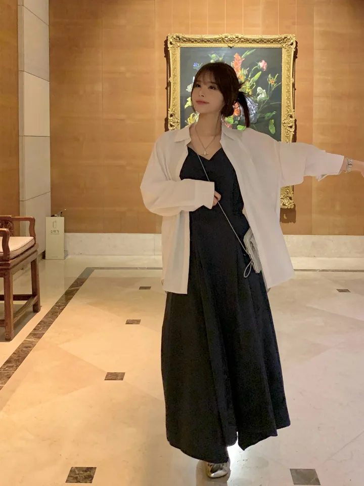 [4천장판매][MADE/핏보장인생셔츠] 에디 프렌치 코튼 오버핏 셔츠 남방 남녀공용 보이핏 레이어드 봄옷 봄신상 봄코디 봄상의 봄셔츠- 7color (KD1457,KD1910) 상세 이미지 20