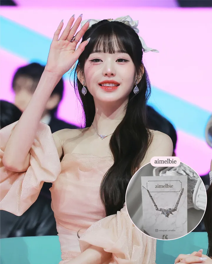 [아이브 장원영 착용/퀄리티UP!] Heavenly Crystal 큐빅 세미 초커 목걸이 - 실버 컬러 상세 이미지 18