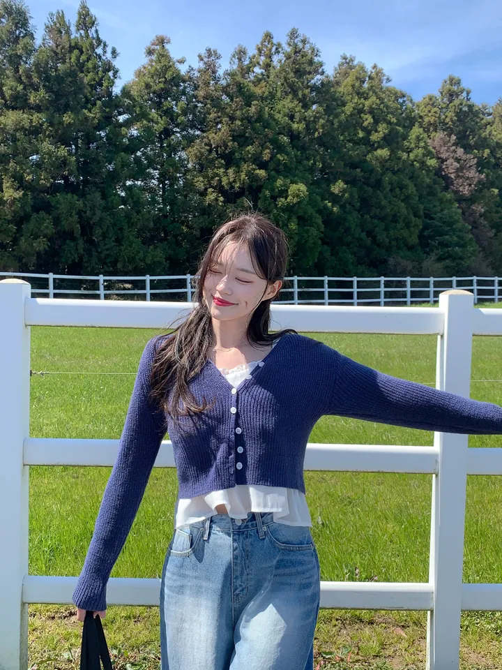 [MADE][봄필수템💕/벚꽃룩/데이트룩🎀] 로제 스프링 하찌 가디건 (7color) 상세 이미지 158