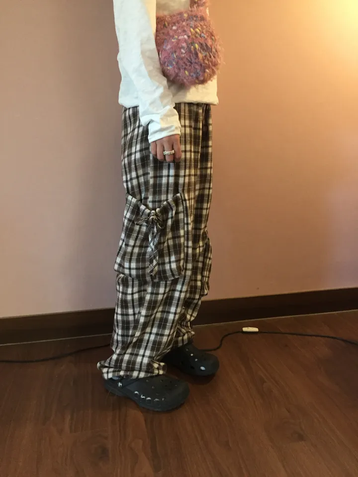쿠크 하이넥 크롭 양털 점퍼 (4c) 상세 이미지 38