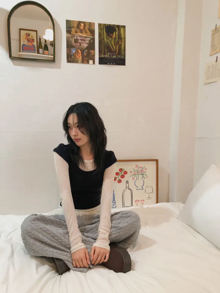 콘차 레이어드 시스루 티셔츠 상세 이미지 42