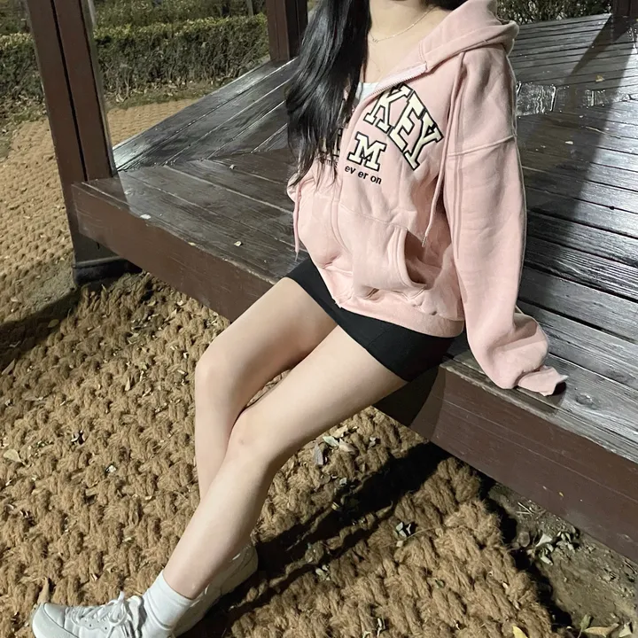 [양기모내장/강추🩷] 파스텔 기모 후드집업 상세 이미지 16