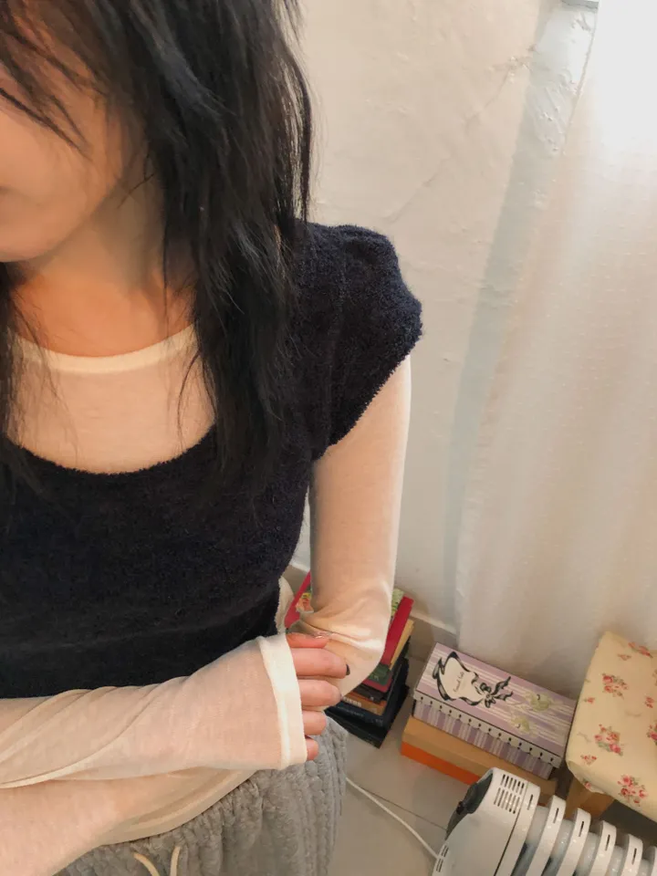 콘차 레이어드 시스루 티셔츠 상세 이미지 45