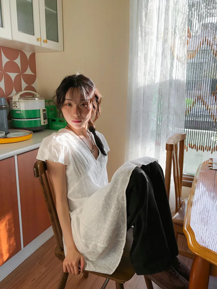 츠카 플라워 가죽 목걸이 상세 이미지 19