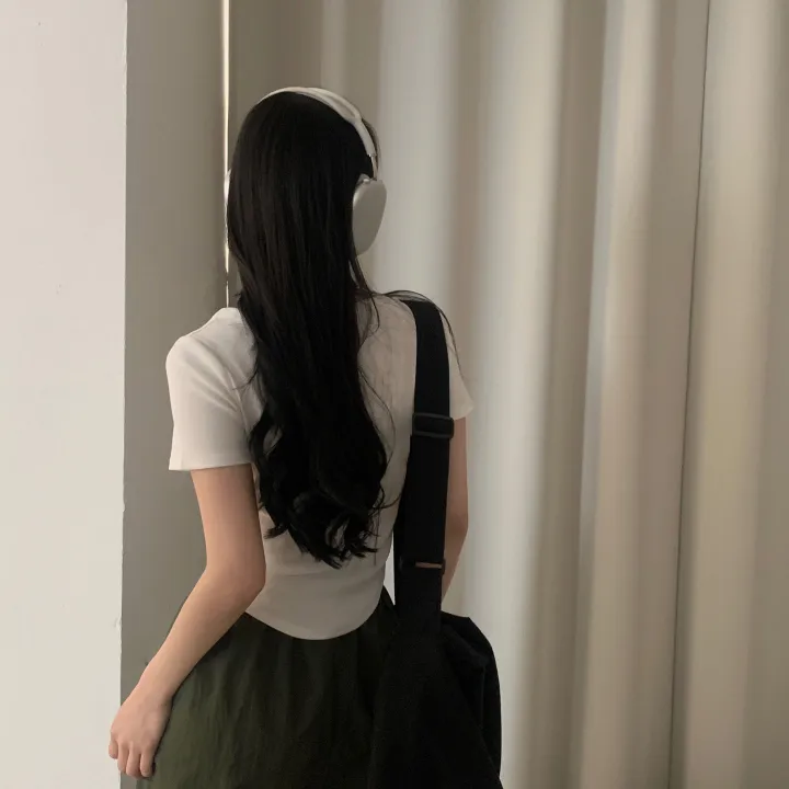 [MADE🤍/팔뚝반쪽핏!] 파스텔톤, 단추 유넥 기본 반팔티셔츠 - 5color 상세 이미지 14