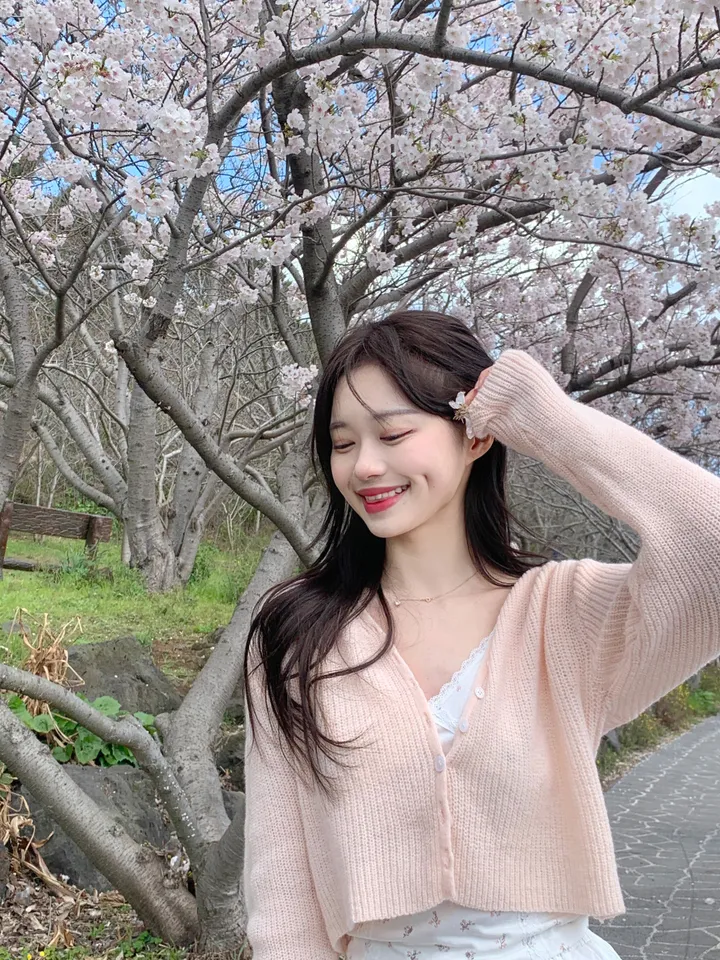 [MADE][봄필수템💕/벚꽃룩/데이트룩🎀] 로제 스프링 하찌 가디건 (7color) 상세 이미지 15